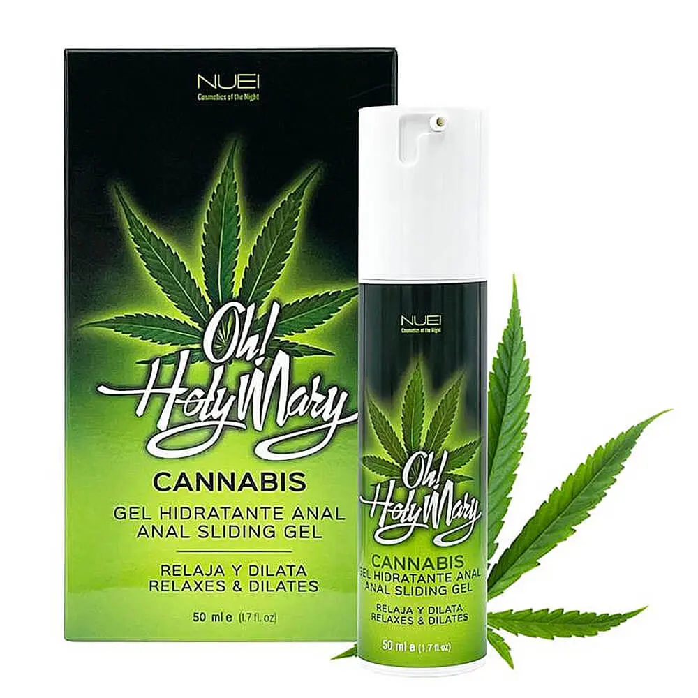 Oh! Holy Mary Cannabis Anal Sliding Gel – Warming Sensations for Enhanced Pleasure (50ml)