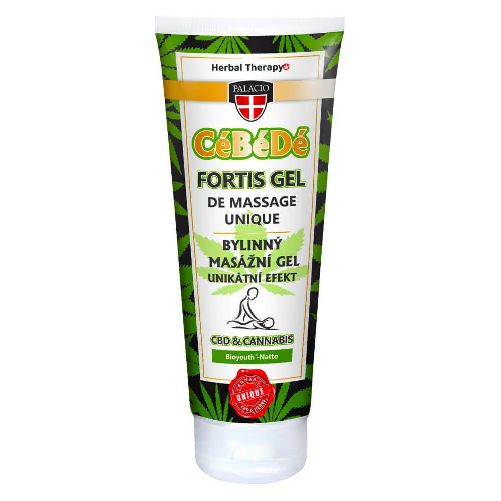 Palacio Cébédé Fortis Bioyouth Massaging Gel with CBD – Rejuvenate, Relax, Revive (200ml)