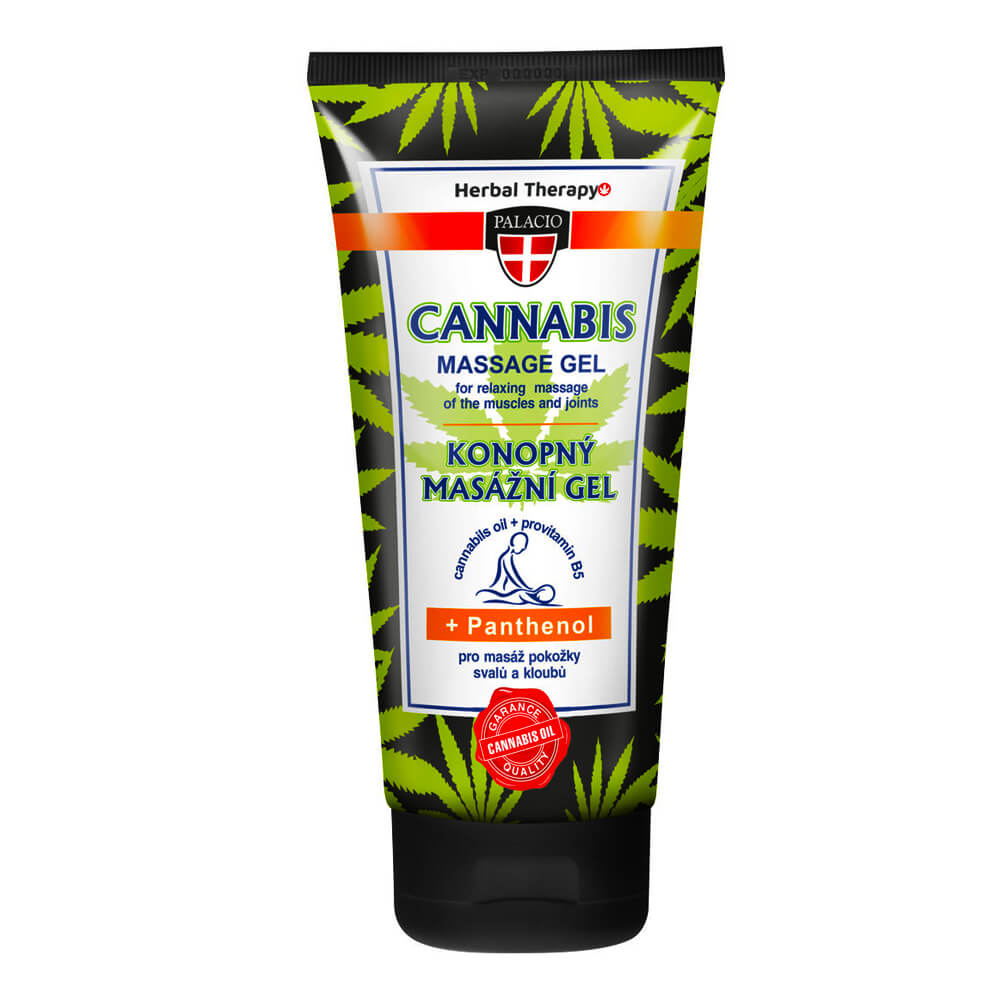Palacio Cannabis Massage Gel with Panthenol – Revitalise and Relax (200ml)