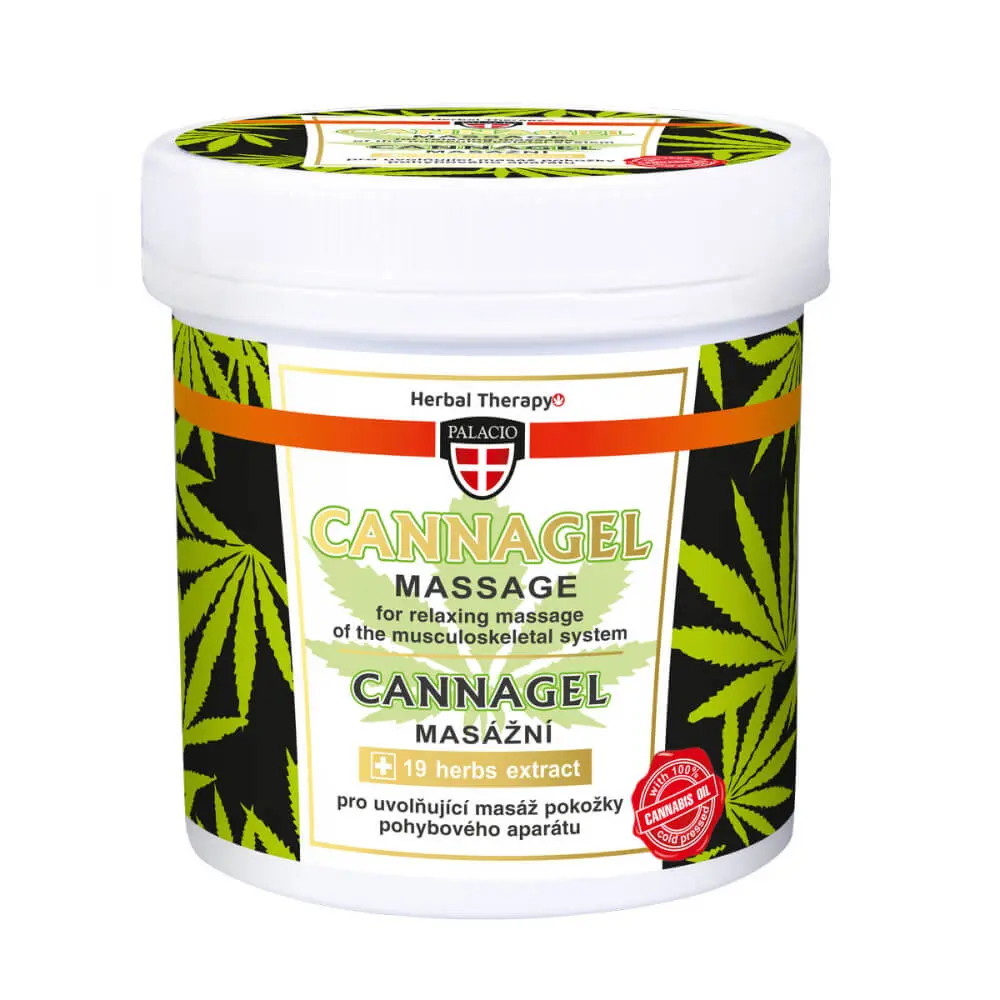 Palacio Cannabis Massage Gel CannaGel (250ml): Soothe and Revitalise