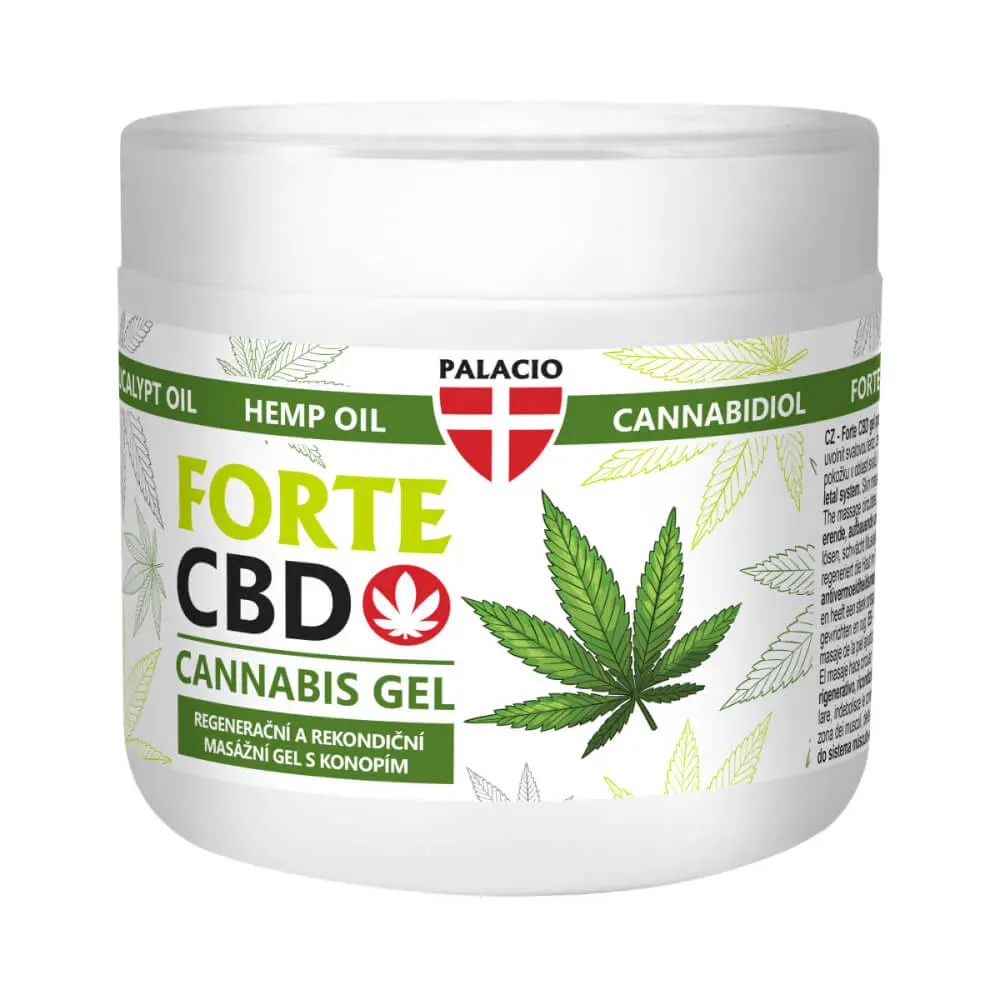 Palacio Forte CBD Massage Cannabis Gel (600ml): Relaxation Redefined