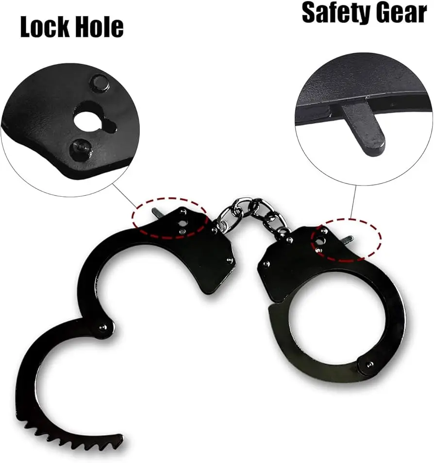 Black Metal Fun Cuffs