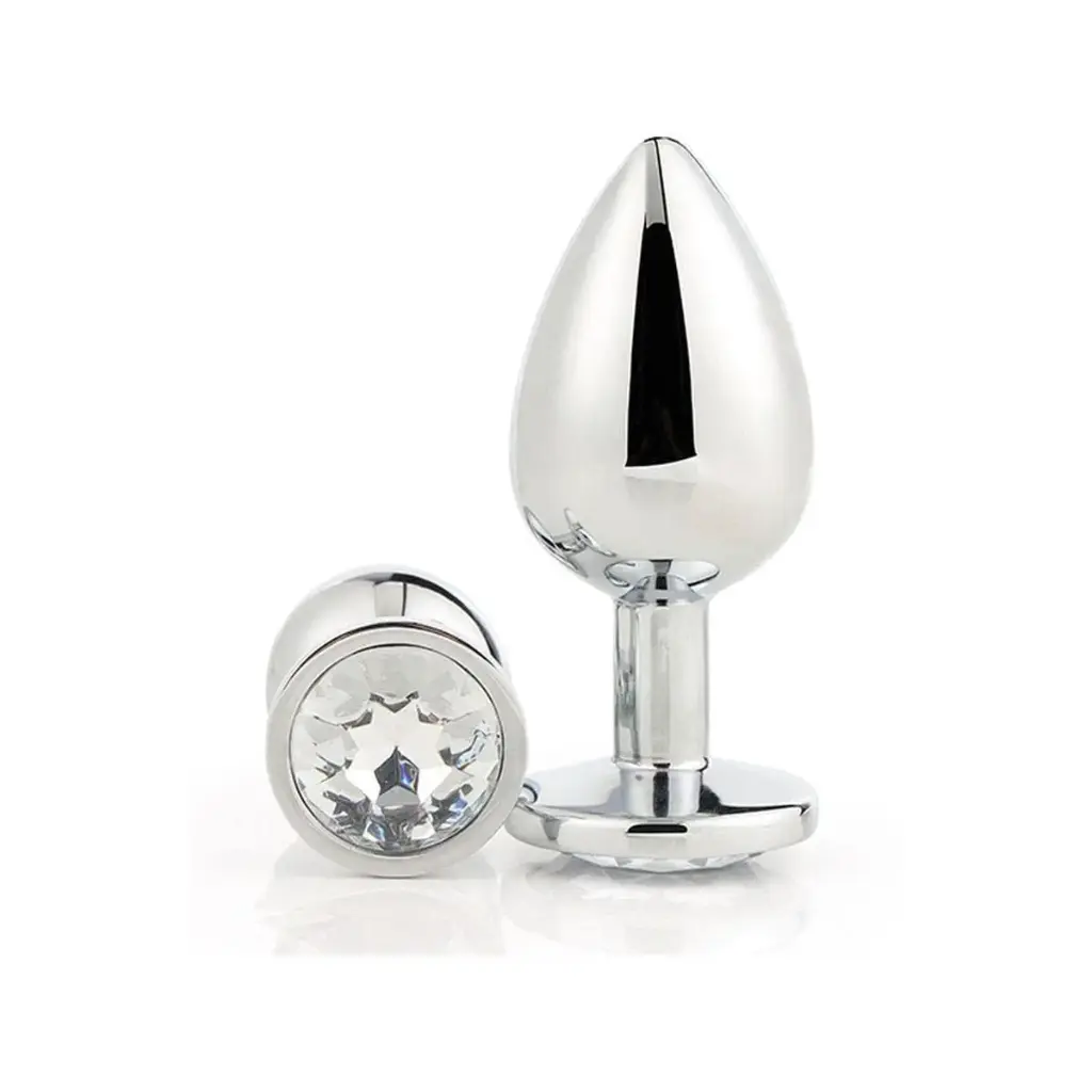 Dream Toys Silver Anal Plug – Large