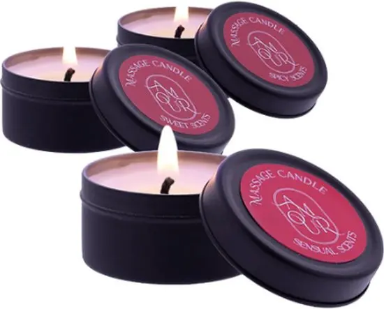 Massage Candles – 3 Scent Set