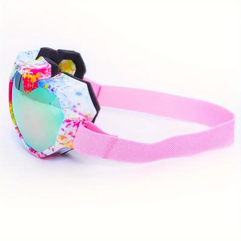 Women's Oversized Heart-Shaped Floral Glasses