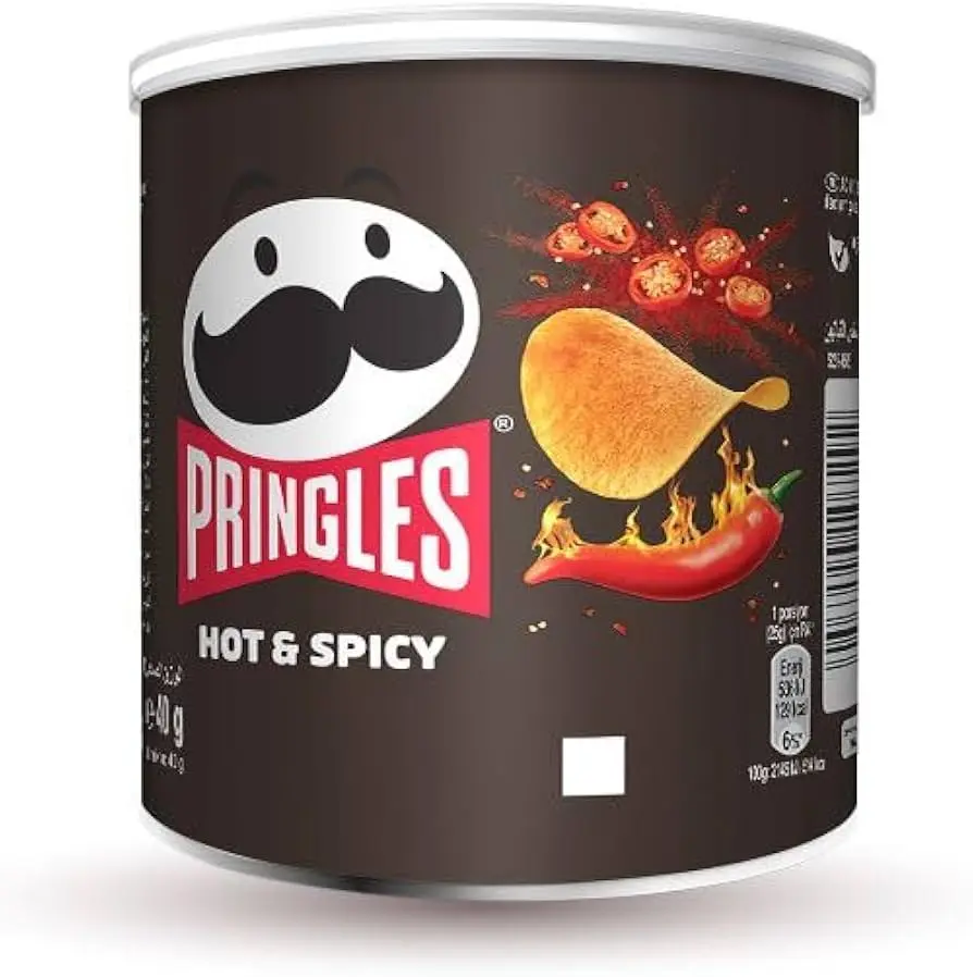 PRINGLES HOT & SPICY SMALL