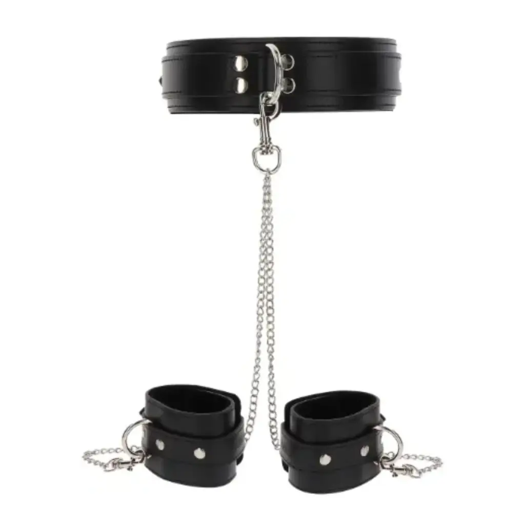 Heavy Duty Collar With Cuffs