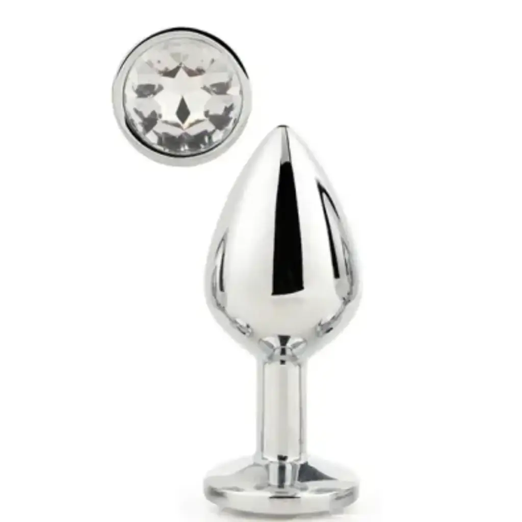 Dream Toys - Silver Anal Plug - Small