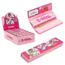 G-Rollz | Lightly Dyed Pink - 50 KS Slim Papers + Tips (24 Booklets Display)