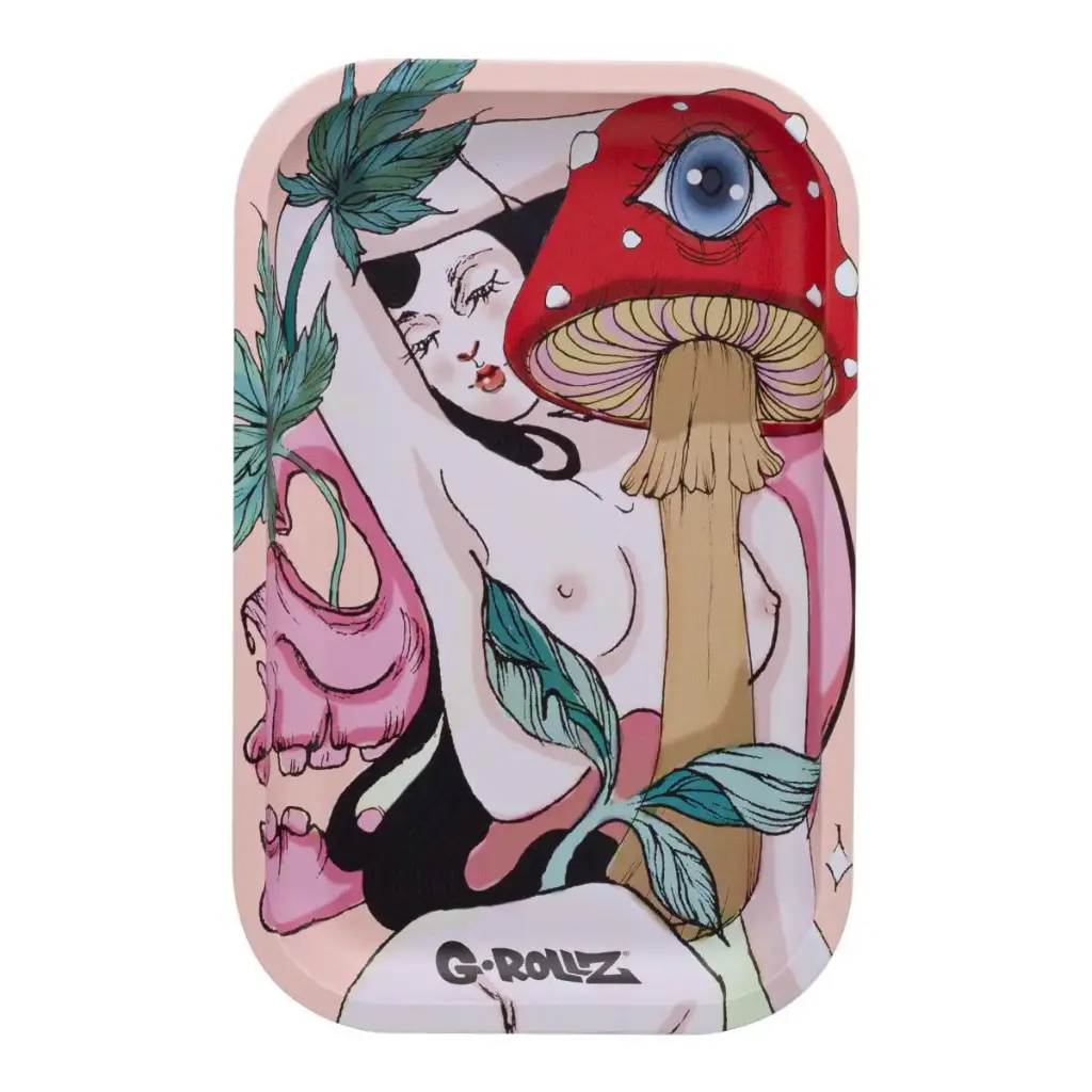 G-Rollz | 'Mushroom Lover' Medium Tray (17.5cm x 27.5cm)