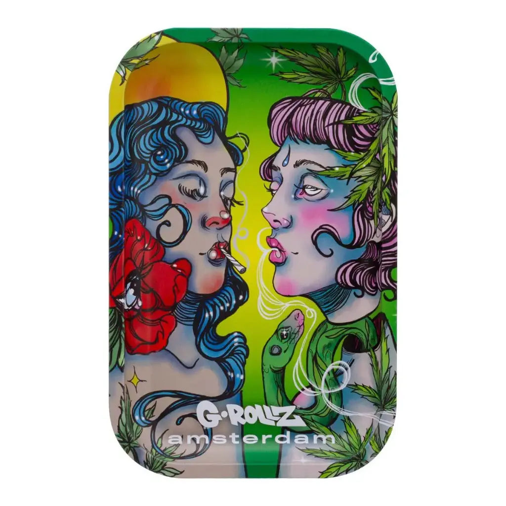 G-Rollz | 'Smokey Sisters' Medium Tray (17.5cm x 27.5cm)