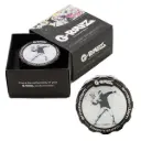 G-Rollz | Banksy Graffiti 'Flower Thrower' 4part Grinder - 53mm - 6pc In Display
