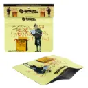 G-Rollz | Banksy's Graffiti 'Ikea Punk' Smell Proof Bags (105mm x 80mm)