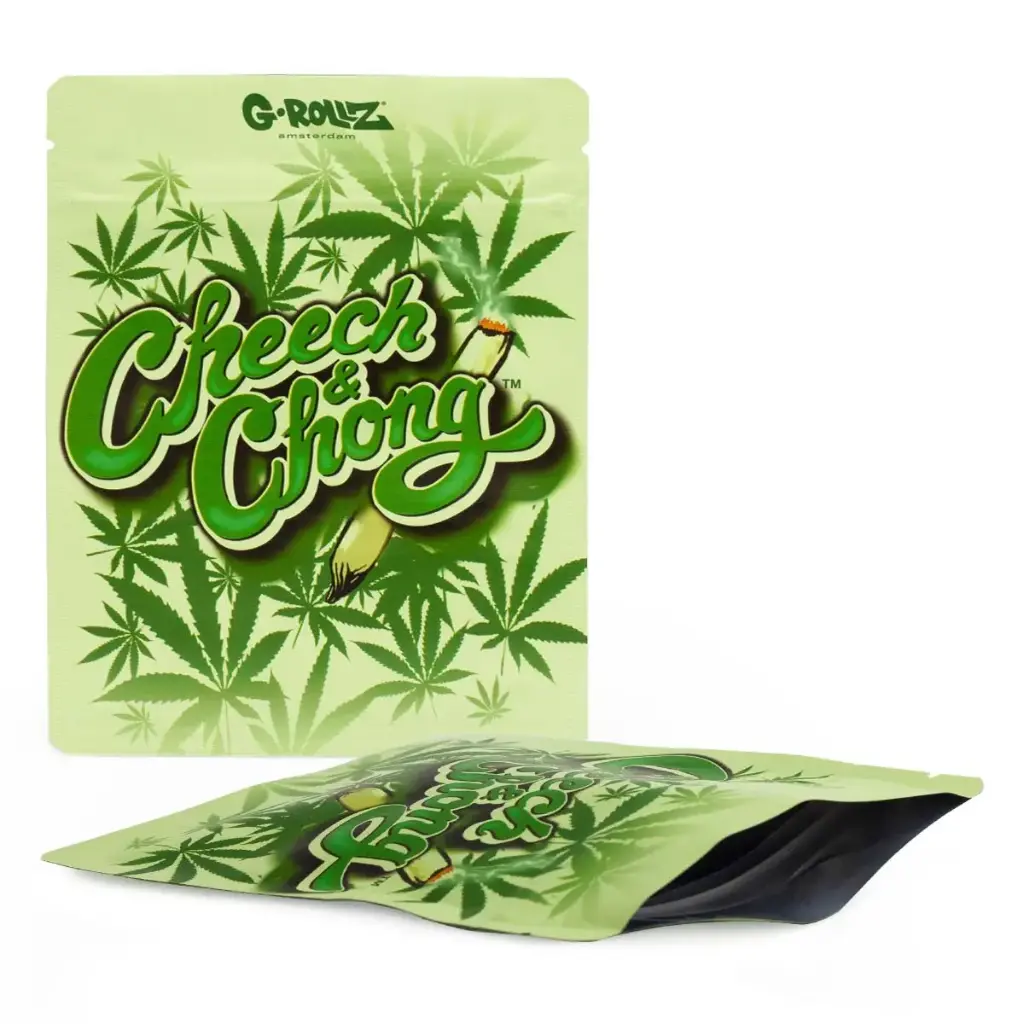 G-Rollz | 100x125mm Smellproof Bags | Cheech & Chong 'Camo' - 50pcs/ pack