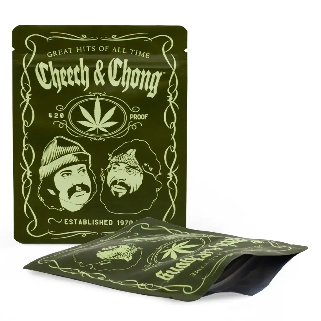 G-Rollz | Cheech & Chong 'High Rollers' Smell Proof Bags  (100mm x 125mm)