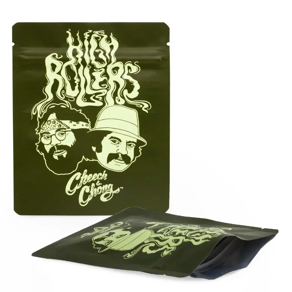 G-Rollz | 100x125mm Smellproof Bags | Cheech & Chong 'High Rollers' - 50pcs/ pack