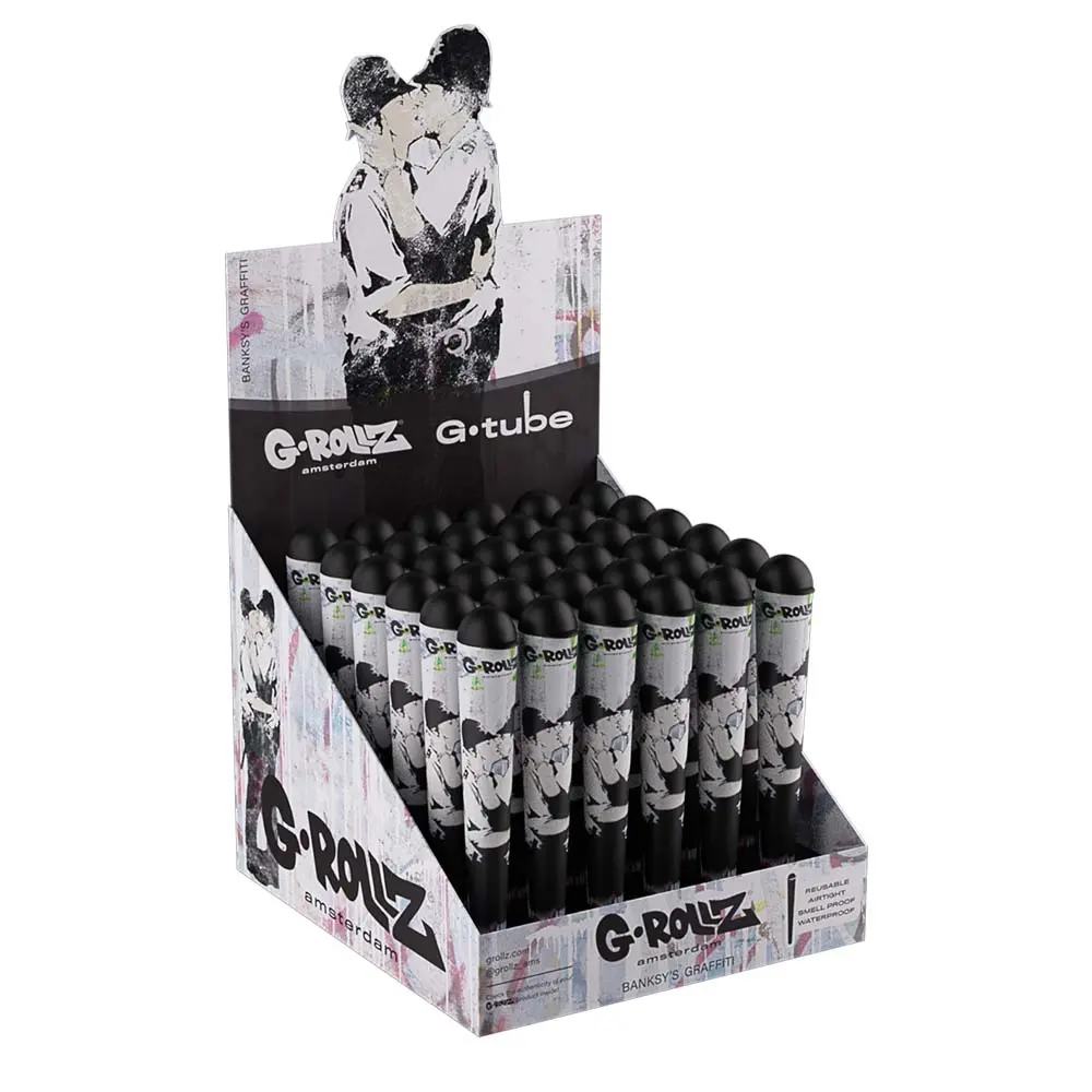 G-Tube | Banksy's Graffiti - 'Cop On Cop' Joint Holder 