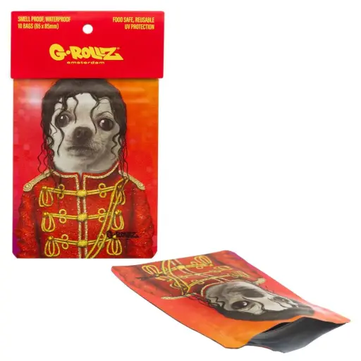 [PR4020D] G-Rollz | 'Pop' Smell Proof Bags (65mm x 85mm)