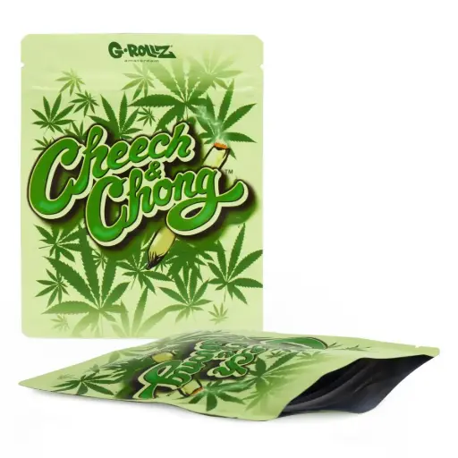 [CC4040AX] G-Rollz | 100x125mm Smellproof Bags | Cheech & Chong 'Camo' - 50pcs/ pack