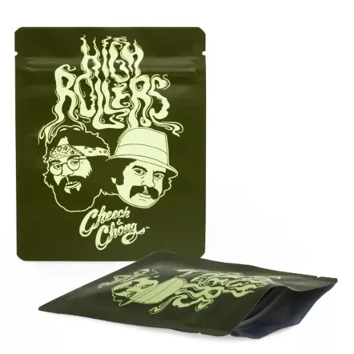 [CC4040CX] G-Rollz | 100x125mm Smellproof Bags | Cheech & Chong 'High Rollers' - 50pcs/ pack