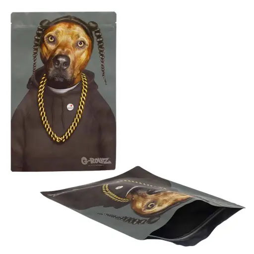 [PR4055A] G-Rollz | 'Rap' 200x300mm Smellproof Bags - 25pcs in Display