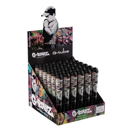 [BG1500B-DIS] G-Tube | Banksy's Graffiti 'Church Of Graffiti' Joint Holder 