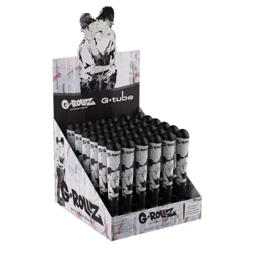 [BG1500F-DIS] G-Tube | Banksy's Graffiti - Cone Holders Display - 36pcs in a Display