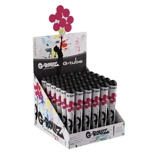 [BG1500E-DIS] G-Tube | Banksy's Graffiti - Balloon Girl -36pcs Cone Holders in Display