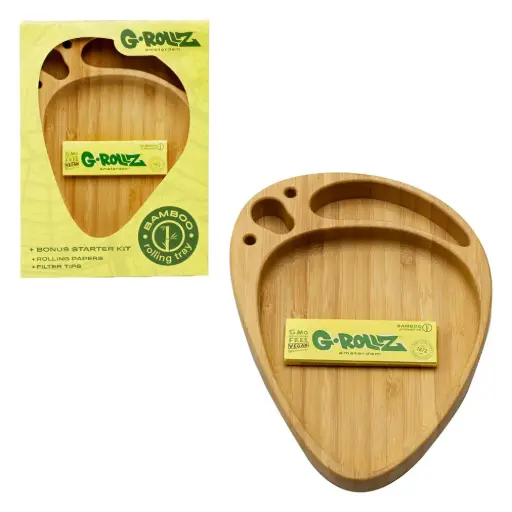 [GR03205A] G-Rollz | Pallette Bamboo Tray (19cm x 14cm)