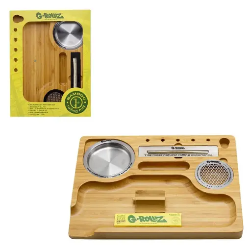 [GR03208A] G-Rollz | Mixer Bamboo Tray 28.5x21.5cm