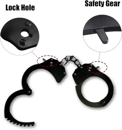 Black Metal Fun Cuffs