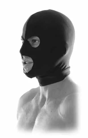 Bondage Hood – Eye and Mouth Open