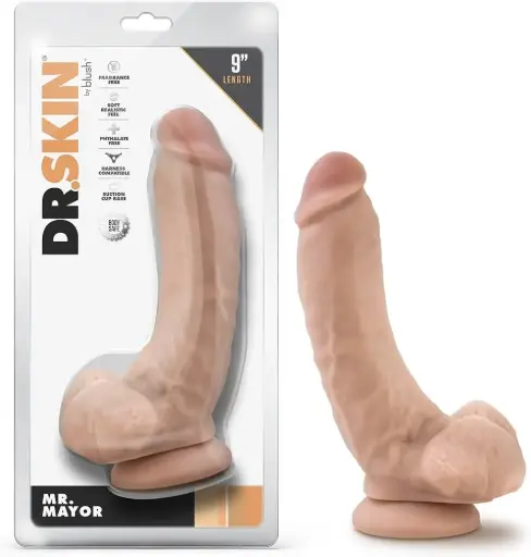 Dr. Skin Mayor Dildo (9 in.)