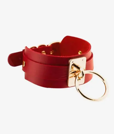 Kinky Red/Gold Collar