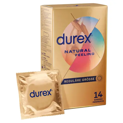 Durex Natural Latex-Free Condoms (12 Pack)