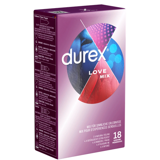 Durex Love Mix Condom Variety Pack
