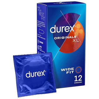Durex Wide Fit XL Condoms