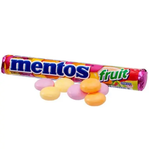 MENTOS CHEWY FRUITY CANDY