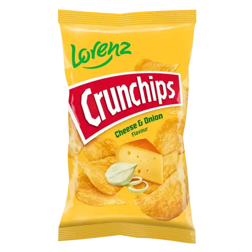 LORENZ CRUNCHIPS CHEESE & ONION