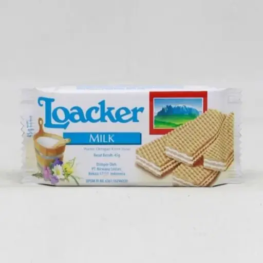 LOACKER WAFER MILK