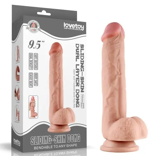 LOVETOY DUAL LAYER DILDO
