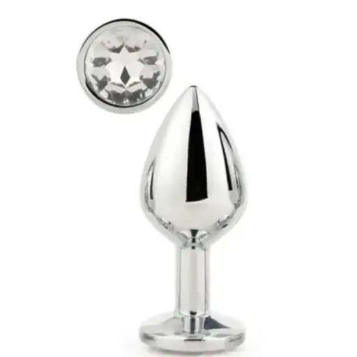 Dream Toys - Silver Anal Plug - Small