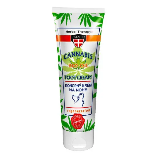 Palacio Cannabis Foot Cream with Bio Hemp Oil – Hydrate & Relieve Tired Feet (125ml)