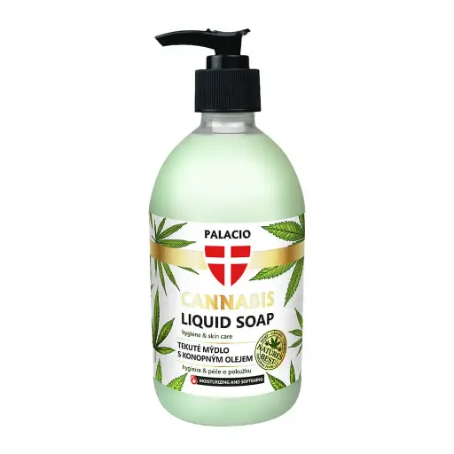 Palacio Cannabis Liquid Soap with Cannabis Oil – Cleanse, Refresh & Moisturize Naturally (500ml)