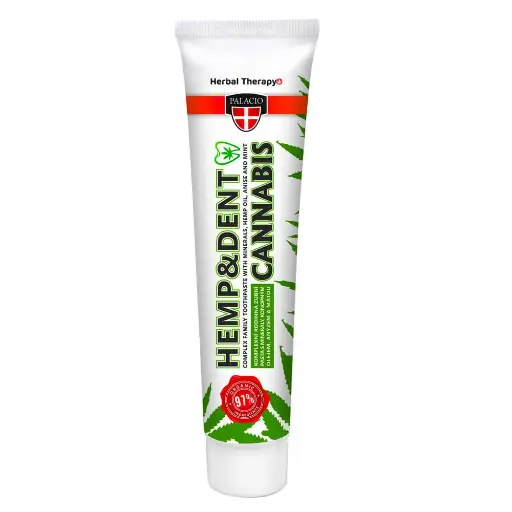 Palacio Hemp and Dent Cannabis Toothpaste – Natural Oral Care Solution (75g)