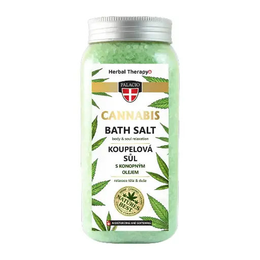 Palacio Cannabis Bath Salt – Your Gateway to Relaxation and Rejuvenation (900g)