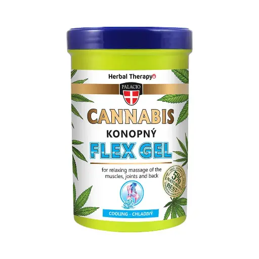 Palacio Cannabis Massage Flex Gel Cooling – Your Ultimate Recovery Solution (380ml)