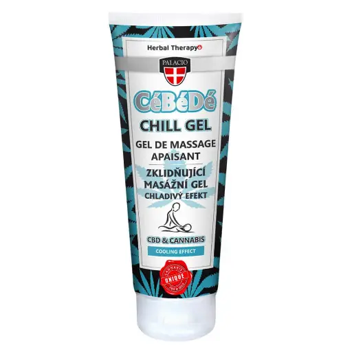 Palacio Cébédé Chill Cooling Massaging Gel with CBD – Your Ultimate Cooling Relief (200ml)