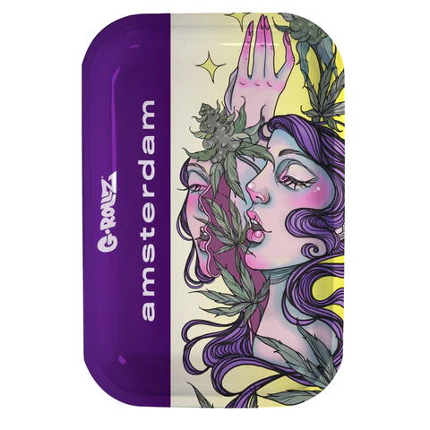 G-Rollz | 'Purple Prayer' Medium Tray (17.5cm x 27.5cm)