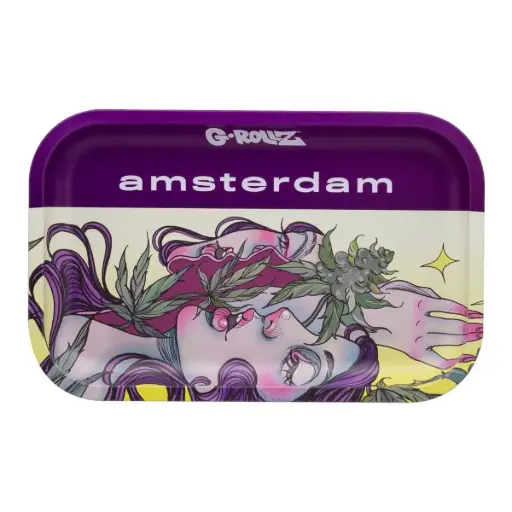 G-Rollz | 'Purple Prayer' Medium Tray 17.5 x 27.5cm